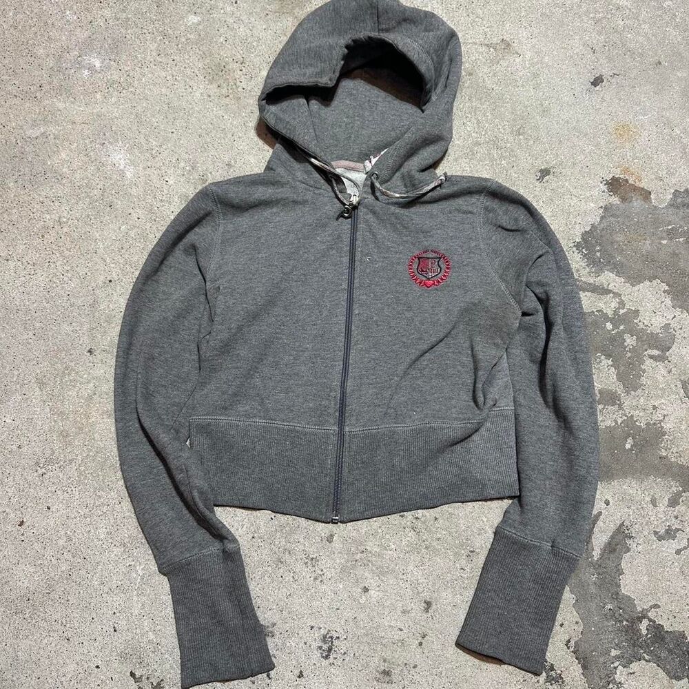 Poof Women's Grey Hoodie
